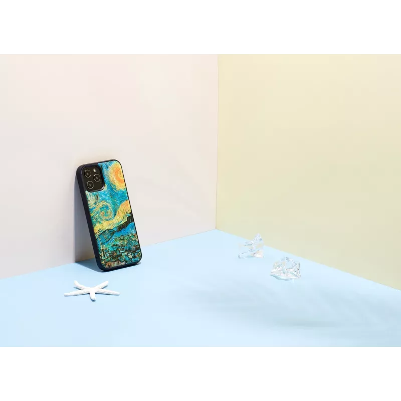 Θήκη προστασίας iKins για Apple iPhone 12 Pro Max — μαύρο νύχτα με αστέρια