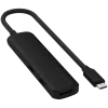 Satechi ST-P4SK Hub διασύνδεσης USB Type-C 10000 Mbit/s Μαύρο