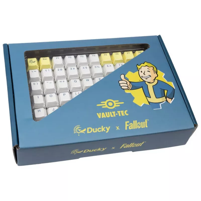 Σετ keycaps Ducky Ducky x Fallout DCA132-USVAUCHPH1 132 τεμ. προφίλ ANSI