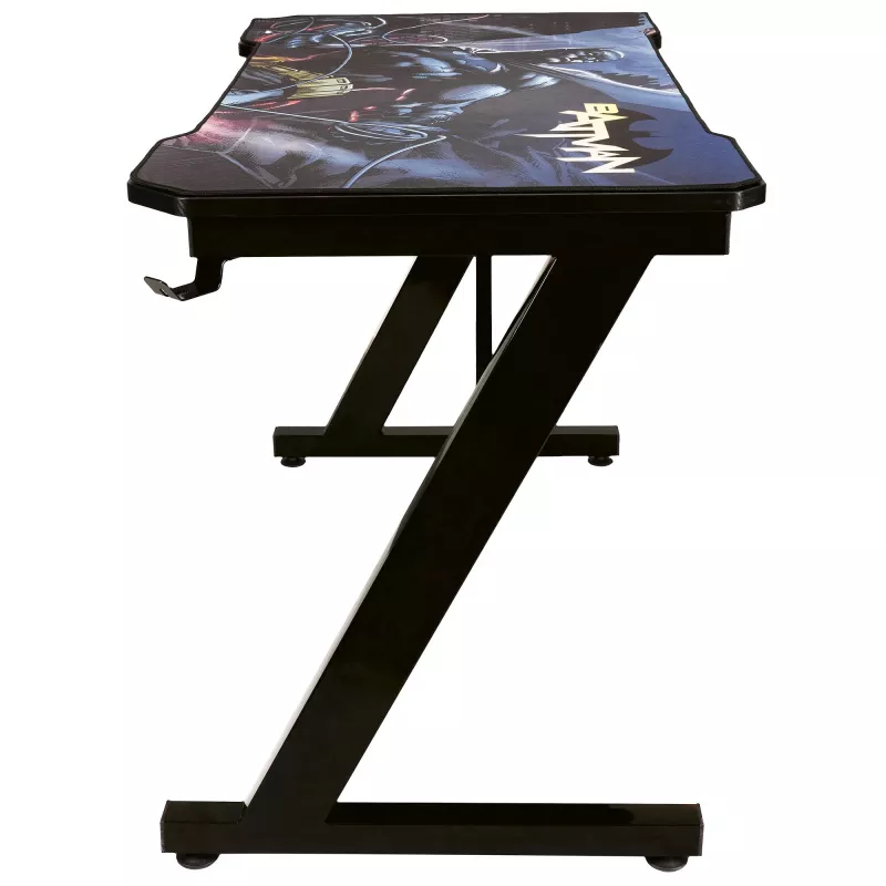 Ίσιο γραφείο υπολογιστή Subsonic SA5593-B1 Μαύρο PVC 110x60 cm