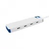 Hyper HyperDrive Flex 4-Port USB-C Hub, λευκό/μπλε | HD5201BUGL