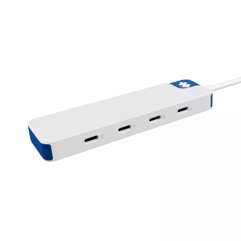Hyper HyperDrive Flex 4-Port USB-C Hub, λευκό/μπλε | HD5201BUGL
