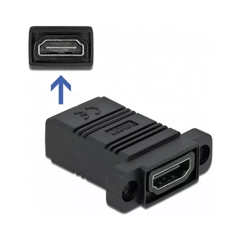 Προσαρμογέας HDMI DeLOCK Easy 45 81307