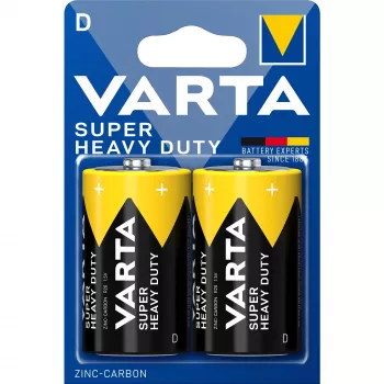 Μπαταρία μίας χρήσης Varta 2020 D ψευδαργύρου-άνθρακα