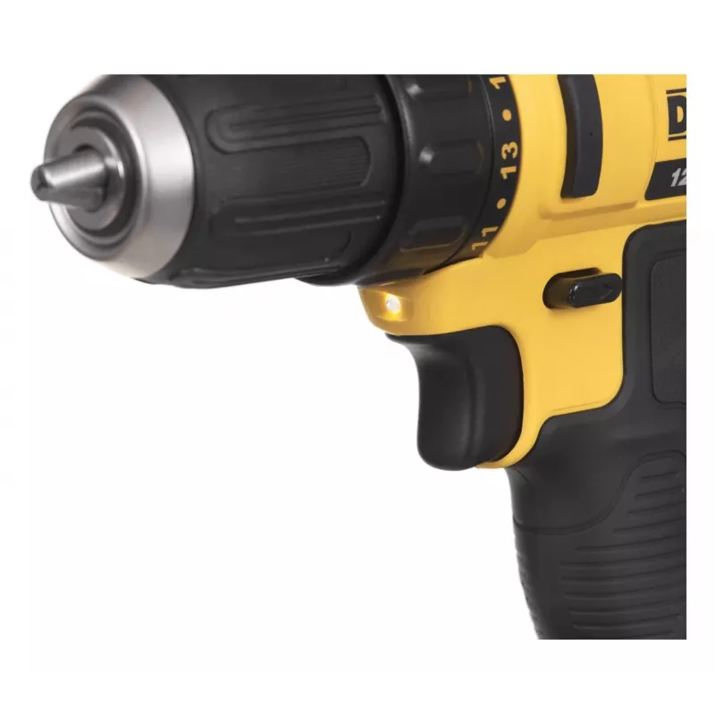 DeWALT DCD Κρουστικό δραπανοκατσάβιδο μπαταρίας 10,8V Li-Ion, Ευρωπαϊκό βύσμα