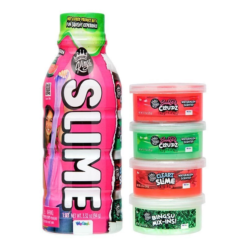 Σετ slime WECOOL Compound Kings — συσκευασίες slime, πολύχρωμη ποικιλία