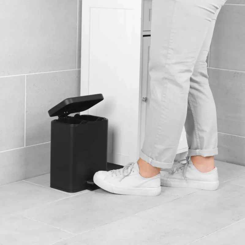Beldray Dual Compartment Bin LA035235BLKFEU7 5 Λίτρα Μαύρο