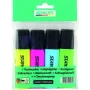 STANGER μαρκαδόρος υπογράμμισης, 1-5 mm, σετ 4 τεμάχια 180009000