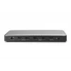 Digitus DA-70918 σταθμός σύνδεσης USB-C, 13 θυρών, 3x HDMI, 2x DP, 4x USB-A, 1x USB-C, RJ-45 1GbE, SD, ήχος, 150 W