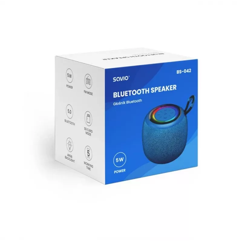 Savio BS-042 Ηχείο Bluetooth 5 W