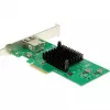 Κάρτα διασύνδεσης Inter-Tech ST-7267 PCIe RJ-45 10 Gbit/s Πράσινο Ασημί