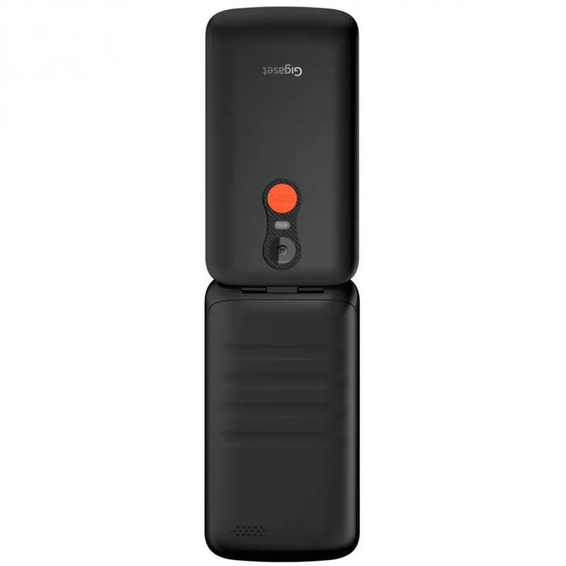 Gigaset GL595 κινητό τηλέφωνο για ηλικιωμένους 7,11 cm (2,8 ίντσες) κουμπί SOS, ανθεκτικό σε πιτσιλιές και σκόνη, 32 MB RAM, υποδοχή microSD, μαύρο