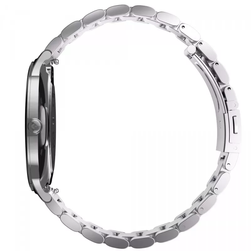 Smartwatch Garett Quantum — ανοξείδωτο ατσάλι ασημί