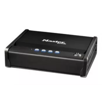 MASTER LOCK MLD08E χρηματοκιβώτιο μαύρο ανοξείδωτο χάλυβα