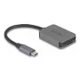 DeLOCK Αναγνώστης καρτών USB Type-C Αλουμίνιο SD Micro SD 5000 Mbit/s