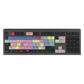 Logickeyboard Adobe Premiere Pro CC ASTRA 2 Πληκτρολόγιο με οπίσθιο φωτισμό Mac Γαλλικά (LKB-PPROCC-A2M-FR)
