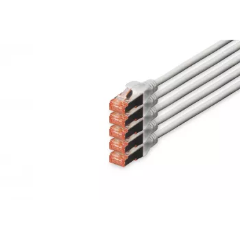 Καλώδιο δικτύου Digitus CAT 6 S/FTP RJ-45 20m γκρι