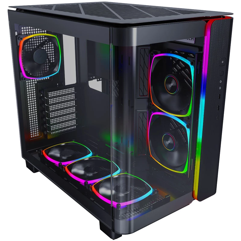 Montech KING 95 PRO Midi-Tower, Tempered Glass, ARGB - μαύρο