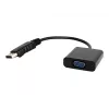 Αντάπτορας DisplayPort σε VGA μαύρο