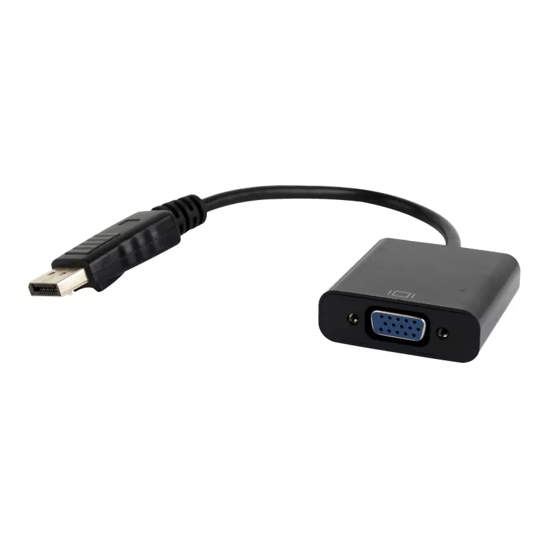 Αντάπτορας DisplayPort σε VGA μαύρο