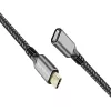 USB 3.2 Gen2 Type-C σε USB-C/F, PD, 1m