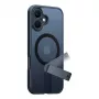 Θήκη Torras Pstand Spin για iPhone 16 (Μαύρη)