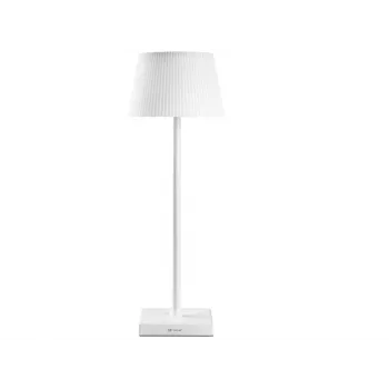 Επιτραπέζιο φωτιστικό TRACER Pluto λευκό TRAOSW47233 LED dimmable, λευκή έκδοση