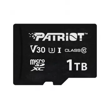 Κάρτα μνήμης MicroSDXC PATRIOT VX Series 1 TB — UHS‑I, Class 10, U3, V30, 90 MB/s ανάγνωση, 80 MB/s εγγραφή