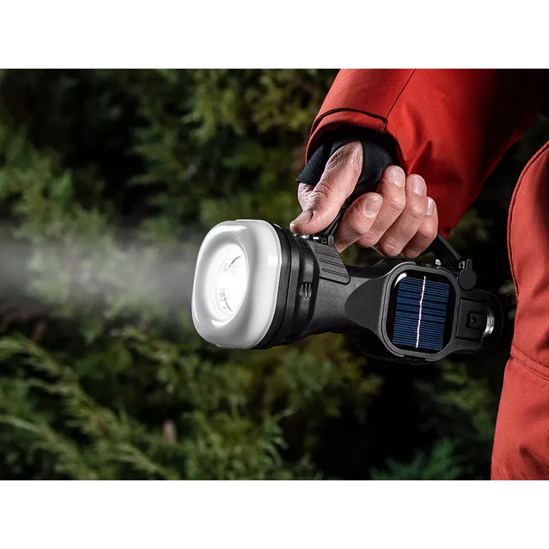 Φακός TRACER Camping Torch 47140 Ηλιακός επαναφορτιζόμενος, αδιάβροχος
