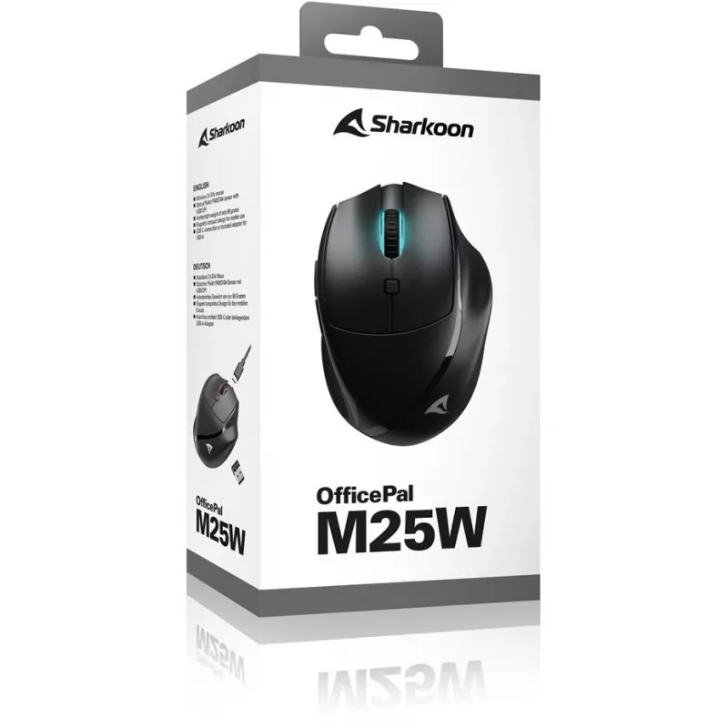 Sharkoon OfficePal M25W Μαύρο