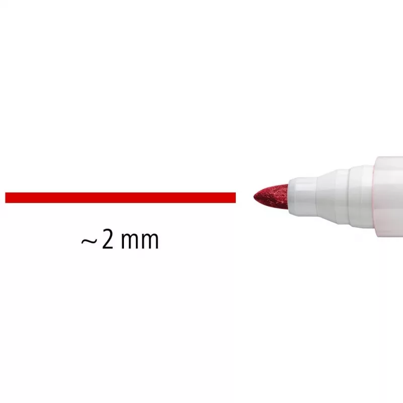 Μαρκαδόρος Staedtler Lumocolor Whiteboard 351 6 τεμ. στρογγυλή μύτη