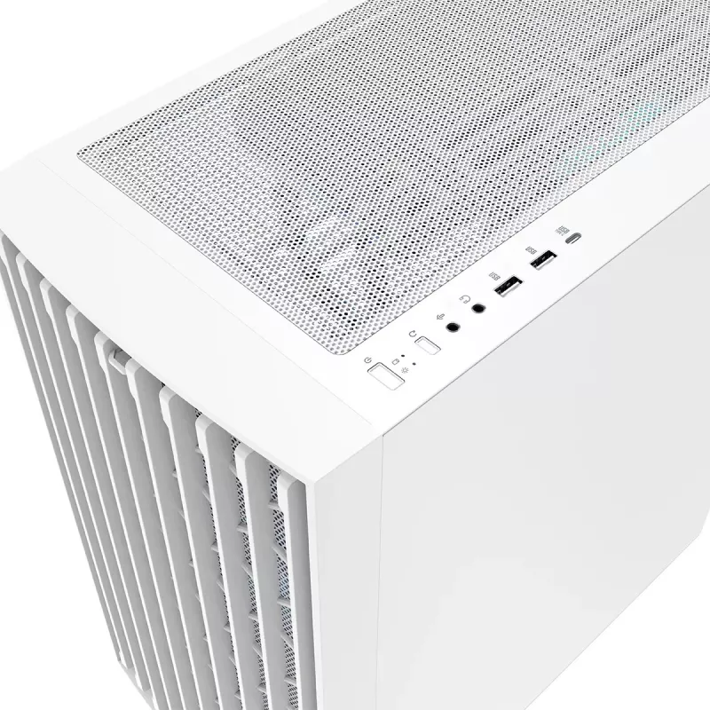 MODECOM BREEZE ARGB Flow MIDI κουτί PC, ATX, USB 3.0 ×2 + USB-C, λευκό