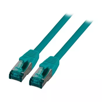 EFB-Elektronik καλώδιο patch RJ45 Cat.6A S/FTP LSZH πράσινο 0,5m κατασκευαστής: EFB Elektronik (MK6001.0,5GR)
