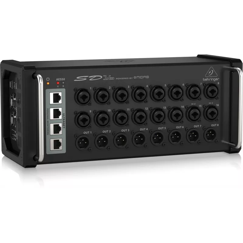Stagebox Behringer SD16 Μαύρο Μέταλλο