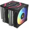 Vind DL125, ψύκτρα CPU μαύρη, 120 mm