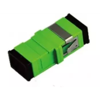 Extralink προσαρμογέας SC/APC, single mode, simplex, χωρίς φλάντζα, πράσινο
