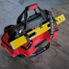 Einhell 4540036 E-Case Bag τσάντα εργαλείων συστήματος, πολυεστέρας, φορτίο 30 kg, μαύρο/κόκκινο