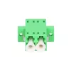 Adapter οπτικών ινών Extralink LC/APC Singlemode Duplex, πράσινο, LC/APC αρσενικό