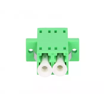 Adapter οπτικών ινών Extralink LC/APC Singlemode Duplex, πράσινο, LC/APC αρσενικό