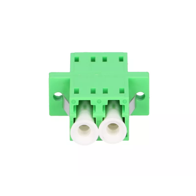 Adapter οπτικών ινών Extralink LC/APC Singlemode Duplex, πράσινο, LC/APC αρσενικό