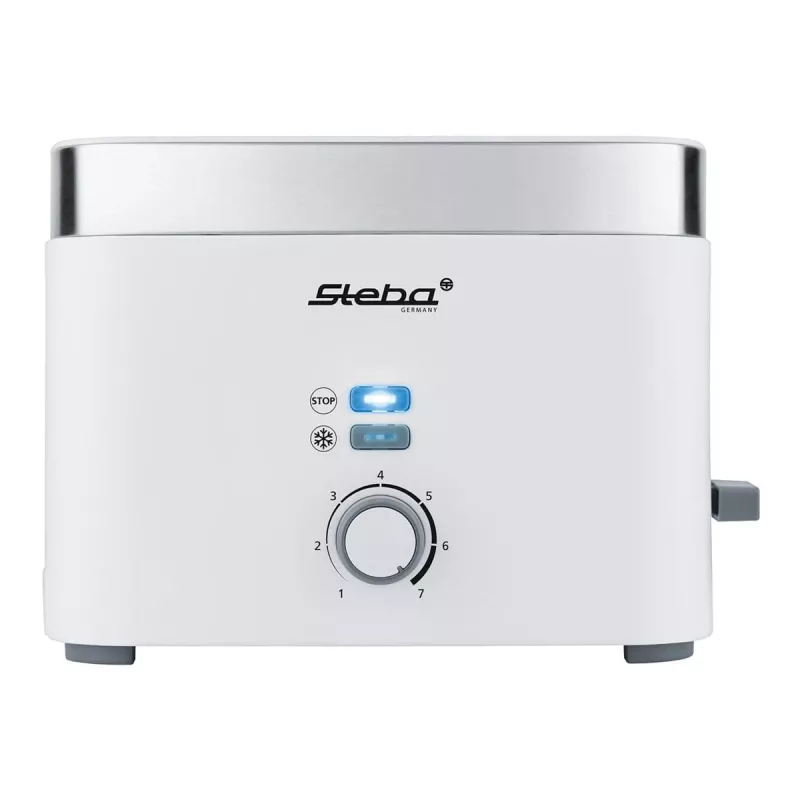 Τοστιέρα Steba TO 10 BIANCO 2 φέτες 930 W ασημί λευκό