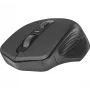 Ασύρματο οπτικό ποντίκι DEFENDER Datum MB-345 RF, αμφίχειρο/δεξιόχειρο, 1600 DPI, 3 κουμπιά, δέκτης USB RF, μαύρο