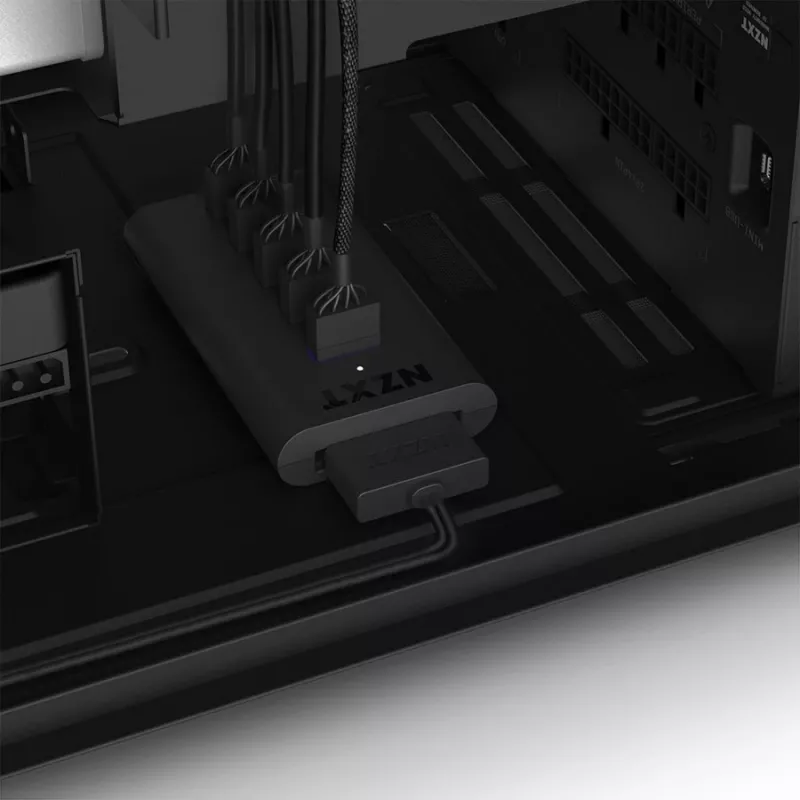 NZXT Εσωτερικός διανομέας επέκτασης USB 2.0 Gen 3 - Μαύρο