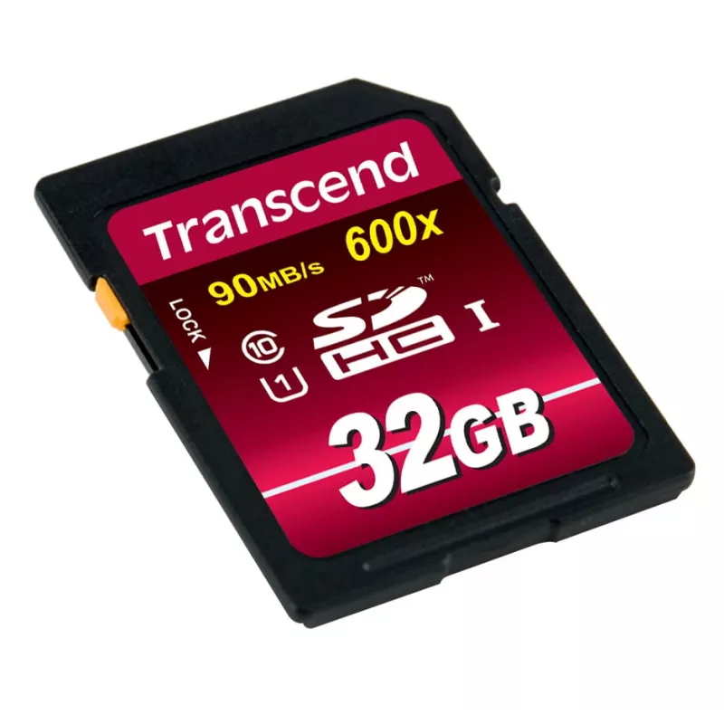 Μνήμη Flash Transcend 32 GB SDHC UHS-I 600x TS32GSDHC10U1