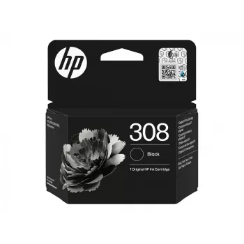 HP 308 μαύρο γνήσιο δοχείο μελανιού