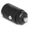 DeLOCK 64278 Μίνι φορτιστής αυτοκινήτου USB-C PD 3.0, 30 W, 3 A, μαύρος