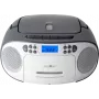Reflexion RCR2260 φορητό CD boombox, λευκό/γκρι