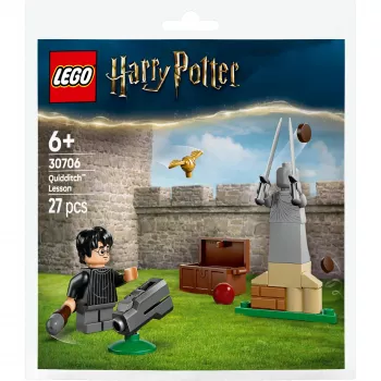LEGO Harry Potter σετ 30706 Quidditch-Unterricht με μινιατούρες Harry και Draco