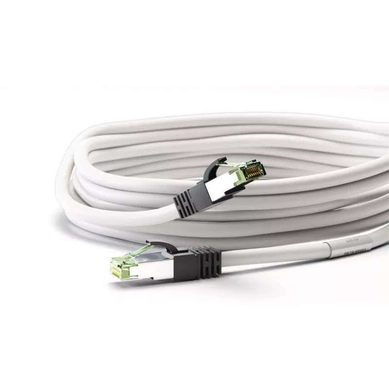 Wentronic 55127 - 5 M - Cat8.1 - S/FTP (S-STP) - RJ-45 - RJ-45 - Λευκό