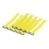 LogiLink - Δεματικά καλώδιων - 30 cm - Κίτρινα (συσκευασία 10 τεμ.)